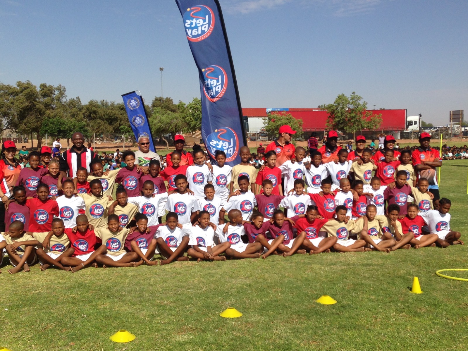 Learners participating in coaching session.